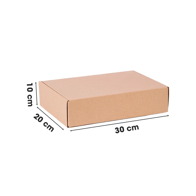 Hộp Carton nắp cài 30x20x10